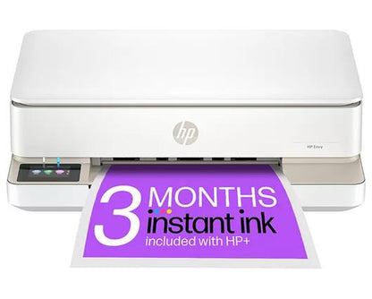 HP Envy 6120e All-in-One Inkjet Wireless Printer with Fax & 3 Months Instant Ink with HP+