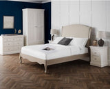 Clarissa King Bed - Beige