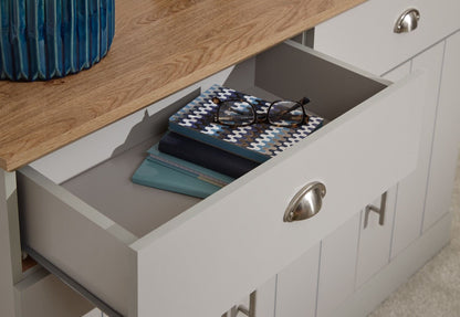 Kinsley Large Sideboard-Grey