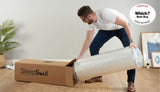 Roll Up Bliss 800 Pocket Memory Pillow Top Mattress (32cm Depth) - Small Double