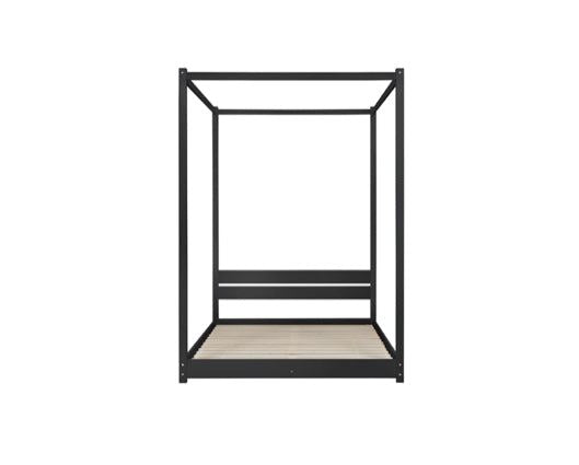 Darwin Four Poster King Bed - Black
