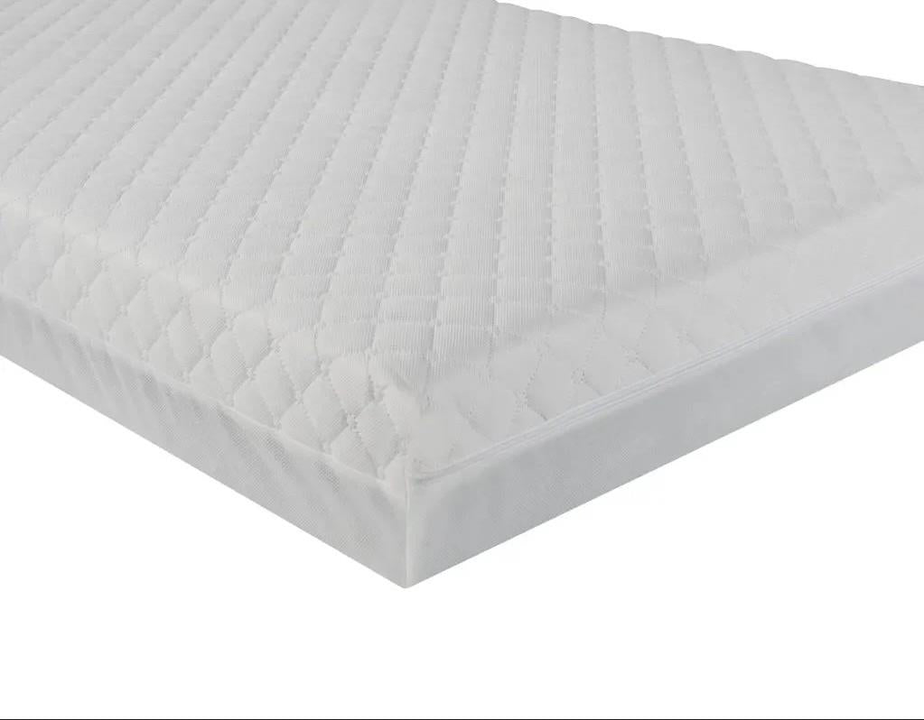 Ella Wooden Cot - 120 x 60 with Fibre Cot Mattress