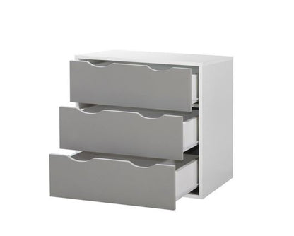 Atrix 3 Drawer Chest-Grey