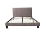 Berlin Fabric Bed Grey - King