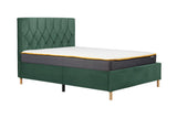 Loxley Double Bed - Green