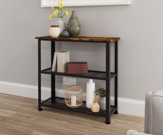 Beau Shoe Rack- Dark Oak