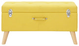 Maisie Large Storage Ottoman-Mustard