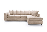 Heidi Right Hand Facing Corner Sofa Plus - Cream