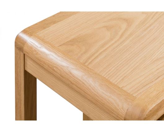 Curvus Oak Nest of 2 Tables