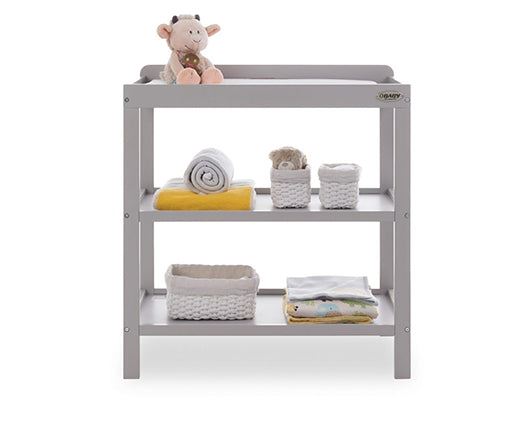 Blakely Changing Unit - Warm Grey