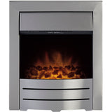 Color Electric Fire- Brushed Steel