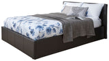 King End Lift Ottoman Bed-Black