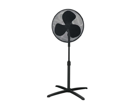 Igenix 16" Pedestal Fan Black
