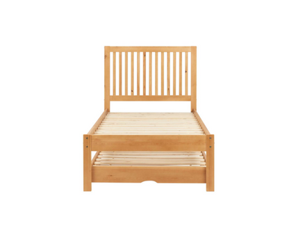 Brandon Trundle Bed - Honey Pine