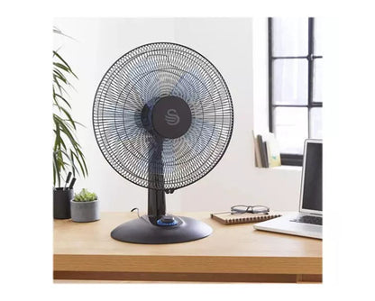 12" Silence & Turbo Desk Fan