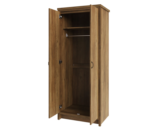 Baxter 2 Door Wardrobe- Knotty Oak