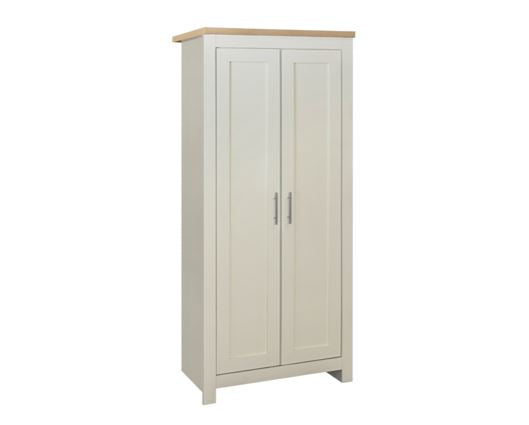 Harper 2 Door Wardrobe - Cream