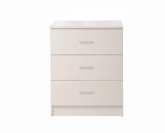 Original 3 Drawer Chest-White