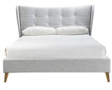 Harper Small Double Bed - Dove Grey
