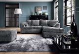 Heidi Right Hand Facing Corner Sofa - Dark Grey