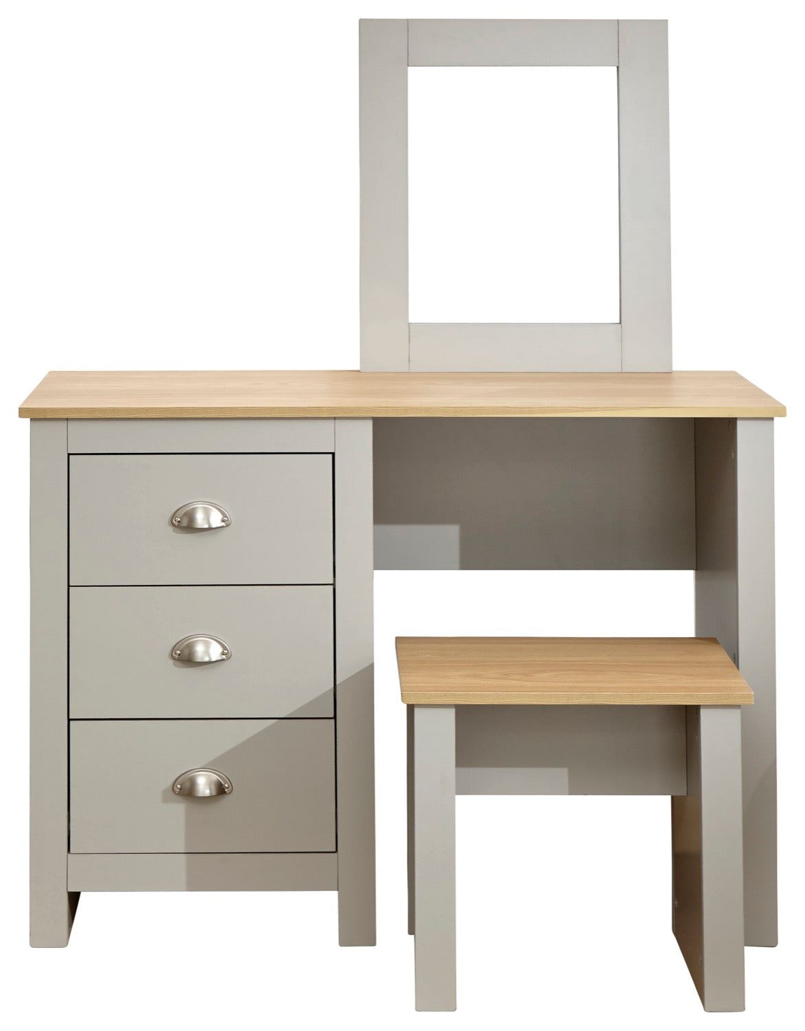 Lachlan Dressing Table Set-Grey