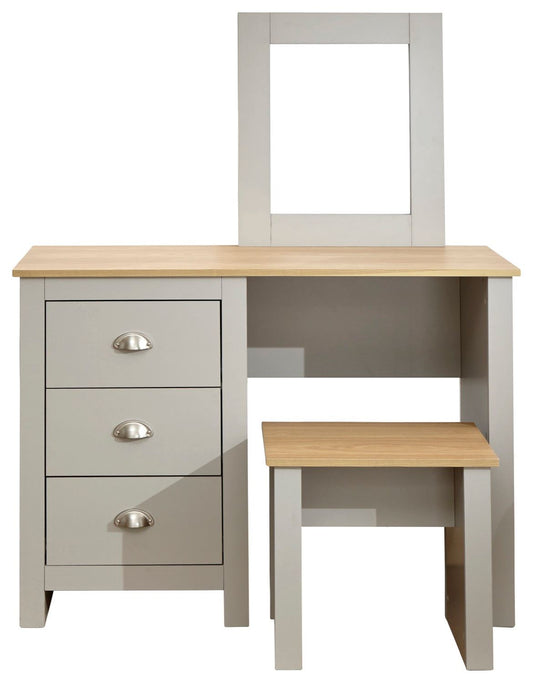 Lachlan Dressing Table Set-Grey