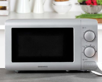 Daewoo 20L Manual 800W Microwave - Silver