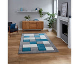 Brooke Grey/Blue - 60cm x 120cm