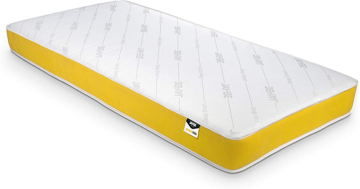 Jay-Be Simply Kids Anti-Allergy Foam Free e-Pocket Sprung Mattress-Single