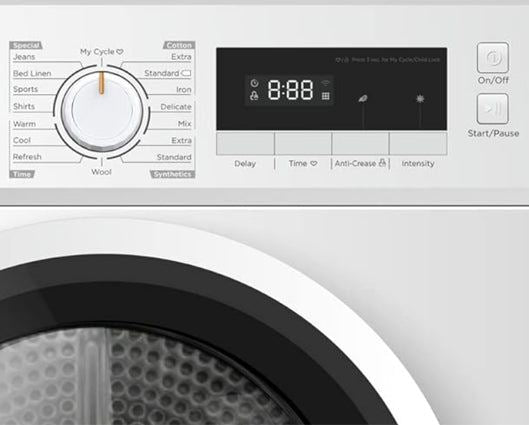 Statesman TCM08W 8kg Condenser Tumble Dryer White