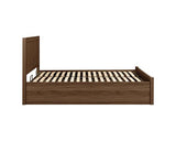 Herringford Ottoman Bed Walnut - King
