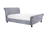 Opulence Double Bed - Grey