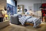 Owen Single Sofa Bed - Dark Grey