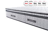 Roll Up Space 2000 Pocket Sprung Boxtop Mattress (35cm Depth) - Super King