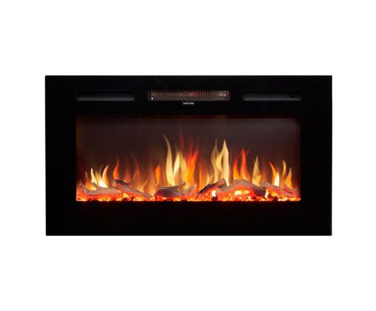 Orson Inset/Wall Mounted Fire, 36"