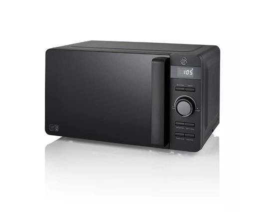 Swan Stealth Digital Microwave Black 20 Litre