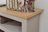 Lachlan Simple Shoe Bench-Grey
