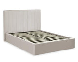 Aylen Ottoman Storage Bed Oatmeal - Double