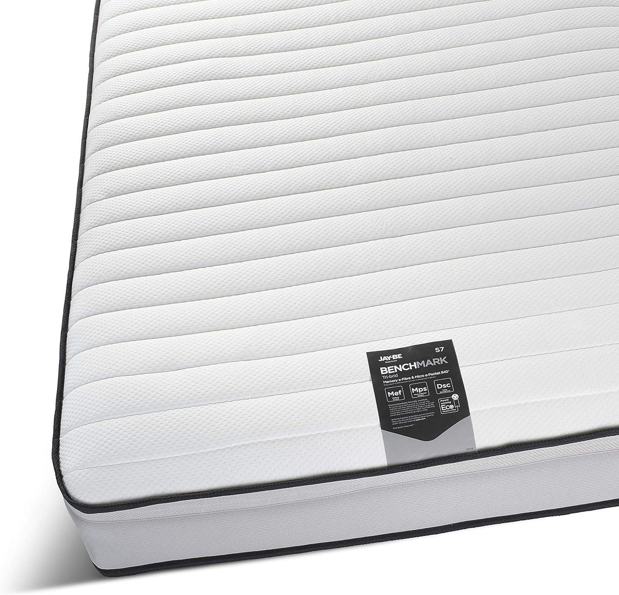 Jay-Be Benchmark S7 Tri-brid Eco Friendly Mattress-Single