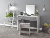 Ella Dressing Table Set- White & Grey