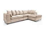 Heidi Right Hand Facing Corner Sofa Plus - Cream