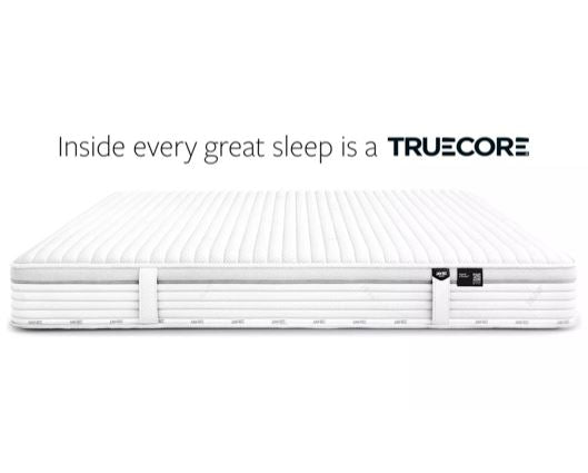 Jay-Be Firm Hybrid 2000 e-Pocket Truecore" Eco-Friendly Mattress - Small Double