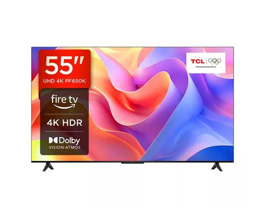TCL 55PF650K Fire TV 55" Smart 4K Ultra HD HDR LED TV with Amazon Alexa