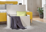 Princeton Ottoman Storage Box-Grey