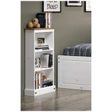 Low narrow bookcase