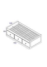 Corona White Cabin Bed