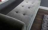 Bex Window Seat-Grey Chenille