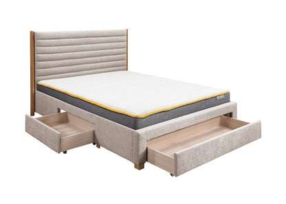 Arabella Double Bed - Grey