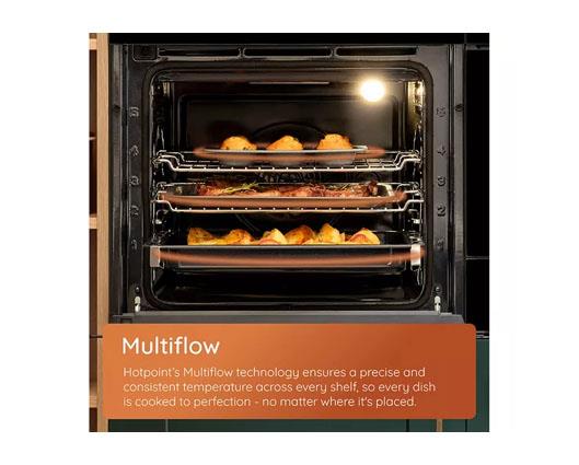 Hotpoint HO235HXUK 71L Built-in Single Electric Fan Oven Stainless Steel