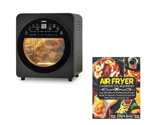 Tower Vortx XL 14.5L Air Fryer and Cook Book